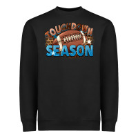 Black touchdown season Heavyweight Sweatshirt - FaDigitalArtStudio