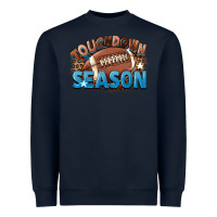 Navy touchdown season Heavyweight Sweatshirt - FaDigitalArtStudio