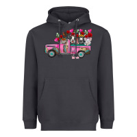 Smoke farm animals valentine truck Heavyweight Hoodie - RacoonDesign