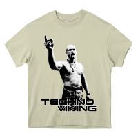 Mossy techno viking Heavy Core Tee - lanVoArt