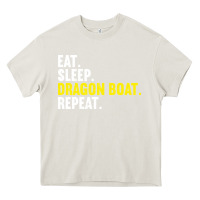 Cream Dragon Boat-Kdkal Heavy Core Tee - lanVoArt