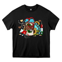 Black Christmas sunflower gemstone nurse Heavy Core Tee - JahusDesignShop