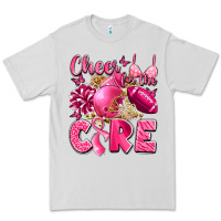 Dove Grey cheer for the cure breast cancer Premium Tee - LillyAllenDesigns