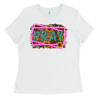 White Western Pray Religious Ladies Tee - LillyAllenDesigns