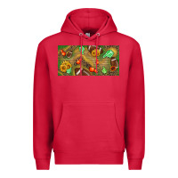 Cardinal western sunflower and american football license  plate Premium Hoodie - BundleAndBundleShop