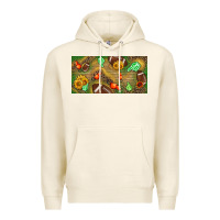 Tofu western sunflower and american football license  plate Premium Hoodie - BundleAndBundleShop