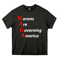 Asphalt morons are governing america anti trump political t shirt Heavy Core Tee - lanVoArt