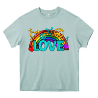 Arona Western LGBTQ+ Love Rainbow Heavy Core Tee - BundleAndBundleShop