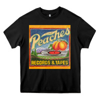 Peaches Records And Tapes Heavy Core Tee | Teevron