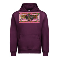 Mauve Wine danchshund mom license plate template Urban Hoodie - BarkalooDesign
