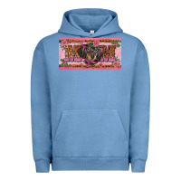 Pigment Pebble Blue danchshund mom license plate template Urban Hoodie - BarkalooDesign