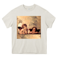 Hot Trend Angels Raphael Cupid Cherubs Art Valentine Angel Heavy Core Tee | Teevron
