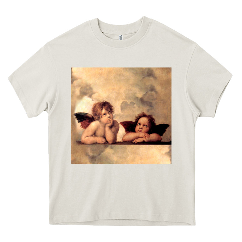 Hot Trend Angels Raphael Cupid Cherubs Art Valentine Angel Heavy Core Tee by lanVoArt | Teevron