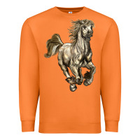 Carrot percheron horse Premium Sweatshirt - LillyAllenDesigns
