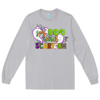 Moon Dust say boo and scary on Long Sleeve Tee - CowGirlArtShop