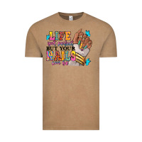 Vintage Coffee Life isn't perfect but your nails can be Vintage Tee - RanaPortraitStore