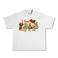 Lunar Rock I love Fall most of Fall Urban Heavy Tee - NancyCooperArtShop
