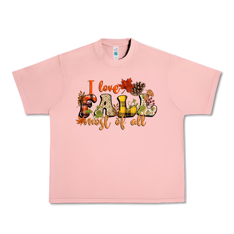 I Love Fall Most Of Fall Urban Heavy Tee by NancyCooperArtShop | Teevron