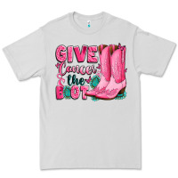 Dove Grey give cancer the boot Premium Tee - LillyAllenDesigns