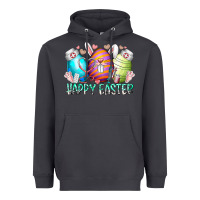 Smoke happy easter day eggs nurse Heavyweight Hoodie - RacoonDesign