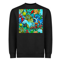 Black boy child coffee cup and teddy bear with thunderbolts and camouflage s Heavyweight Sweatshirt - BundleAndBundleShop