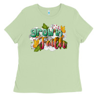 Matcha Grow In Faith Ladies Tee - LillyAllenDesigns