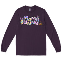 Plum easter mama bunny Long Sleeve Tee - Jasminsmagicworld