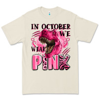 Bone in october we wear pink dinosaur Premium Tee - LillyAllenDesigns