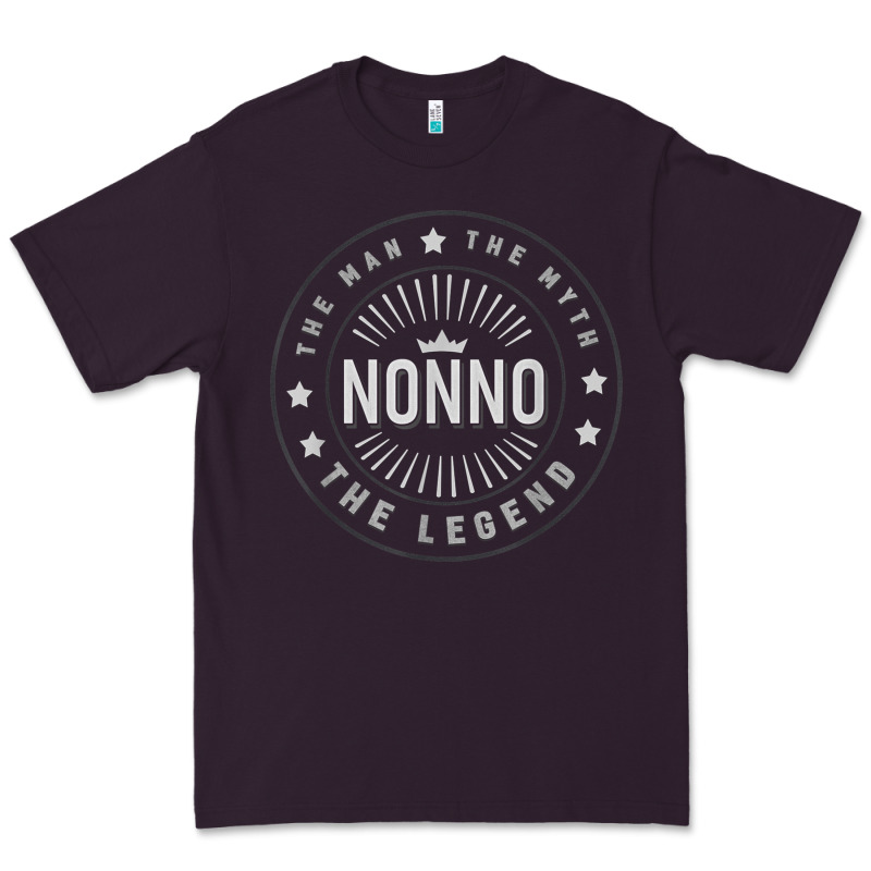 Graphic 365 Nonno The Legend Grandpa Men Funny Gift Premium Tee by lanVoArt | Teevron