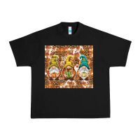 Black Fall gnomes Urban Heavy Tee - NancyCooperArtShop