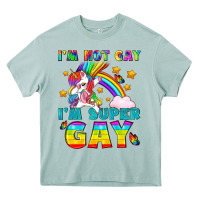 Arona LGBTQ I'm Not Gay I'm Super Gay Heavy Core Tee - BundleAndBundleShop