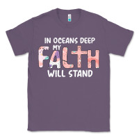 Lavender Oceans Deep My Faith Will Stand Classic Tee - Bettercallsaul