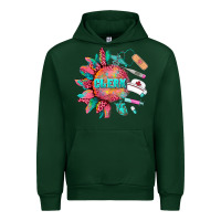 Forest Green western clerk medical instruments Urban Hoodie - BarkalooDesign