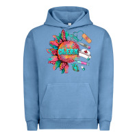 Pigment Pebble Blue western clerk medical instruments Urban Hoodie - BarkalooDesign