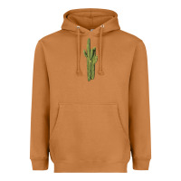 Meerkat saguaro cactus Heavyweight Hoodie - LillyAllenDesigns