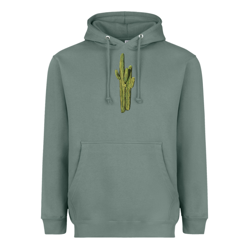 Saguaro Cactus Heavyweight Hoodie by LillyAllenDesigns | Teevron