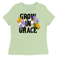 Matcha Grow In Grace Ladies Tee - LillyAllenDesigns