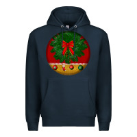 Navy christmas Premium Hoodie - BundleAndBundleShop