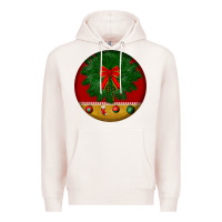 Pale Pink christmas Premium Hoodie - BundleAndBundleShop