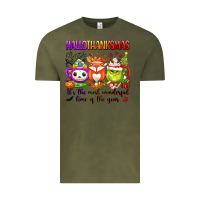 Vintage Olive hallothanksmas its the most wonderful time of the Vintage Tee - texasbilliewilder
