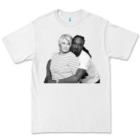 White snoop and martha Premium Tee - lanVoArt