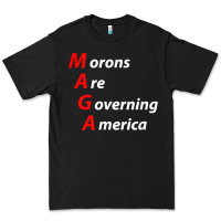 Morons Are Governing America Anti Trump Political T Shirt Premium Tee | Teevron