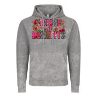 Fringe With Benefits Valentine's Day Vintage Hoodie | Teevron