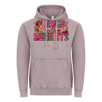 Vintage Zinc Fringe with benefits Valentine's Day Vintage Hoodie - HowdyJamesFarm