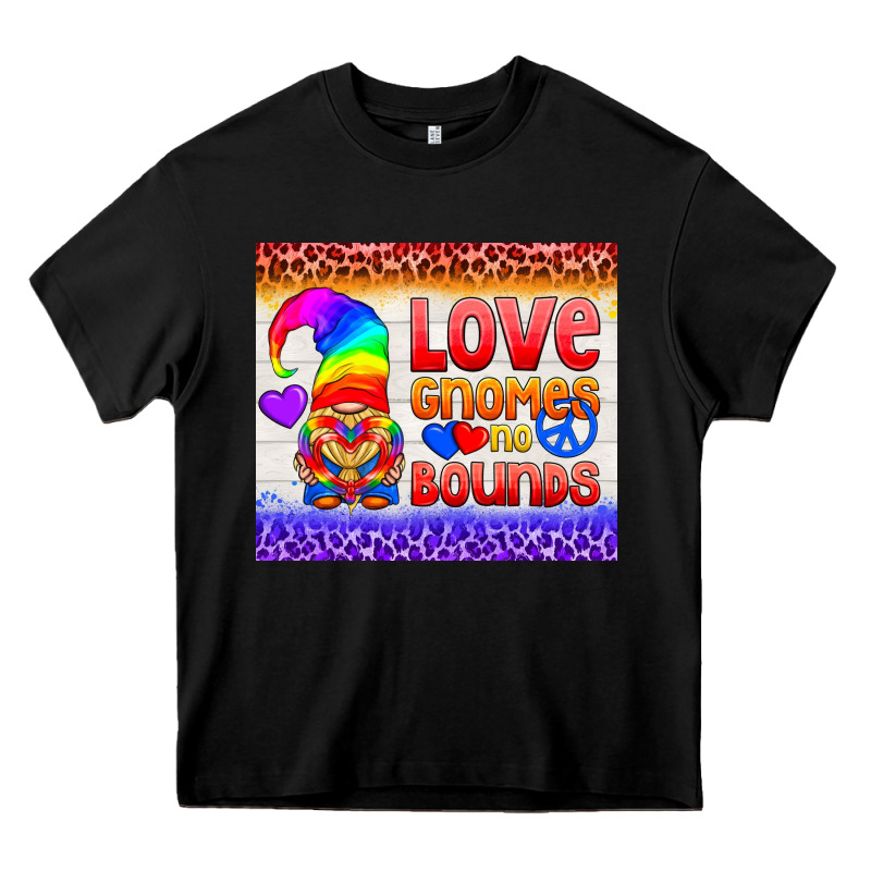 Lgbtq+ Love Gnomes No Bounds Tumbler Heavy Core Tee by BundleAndBundleShop | Teevron