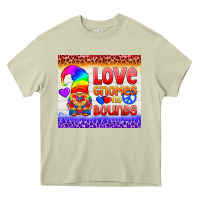 Mossy LGBTQ+ Love Gnomes No Bounds Tumbler Heavy Core Tee - BundleAndBundleShop