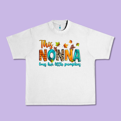 This Nonna Loves Her Little Pumpkins Urban Heavy Tee Designed By Texasbilliewilder