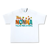 White This nonna loves her little pumpkins Urban Heavy Tee - texasbilliewilder