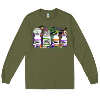 Army Green nurse medicine bottles Long Sleeve Tee - CowGirlArtShop