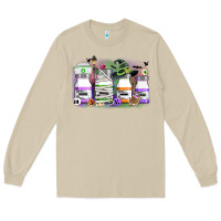 Mushroom nurse medicine bottles Long Sleeve Tee - CowGirlArtShop